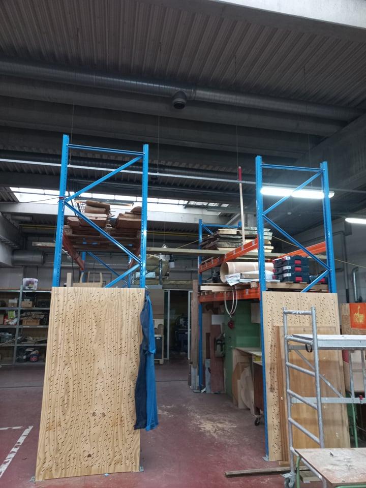 Storage:6 m² module with mezzanine